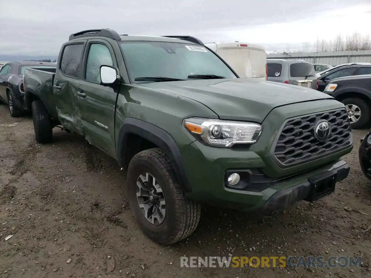 1 Photograph of a damaged car 3TMDZ5BNXMM118623 TOYOTA TACOMA 2021