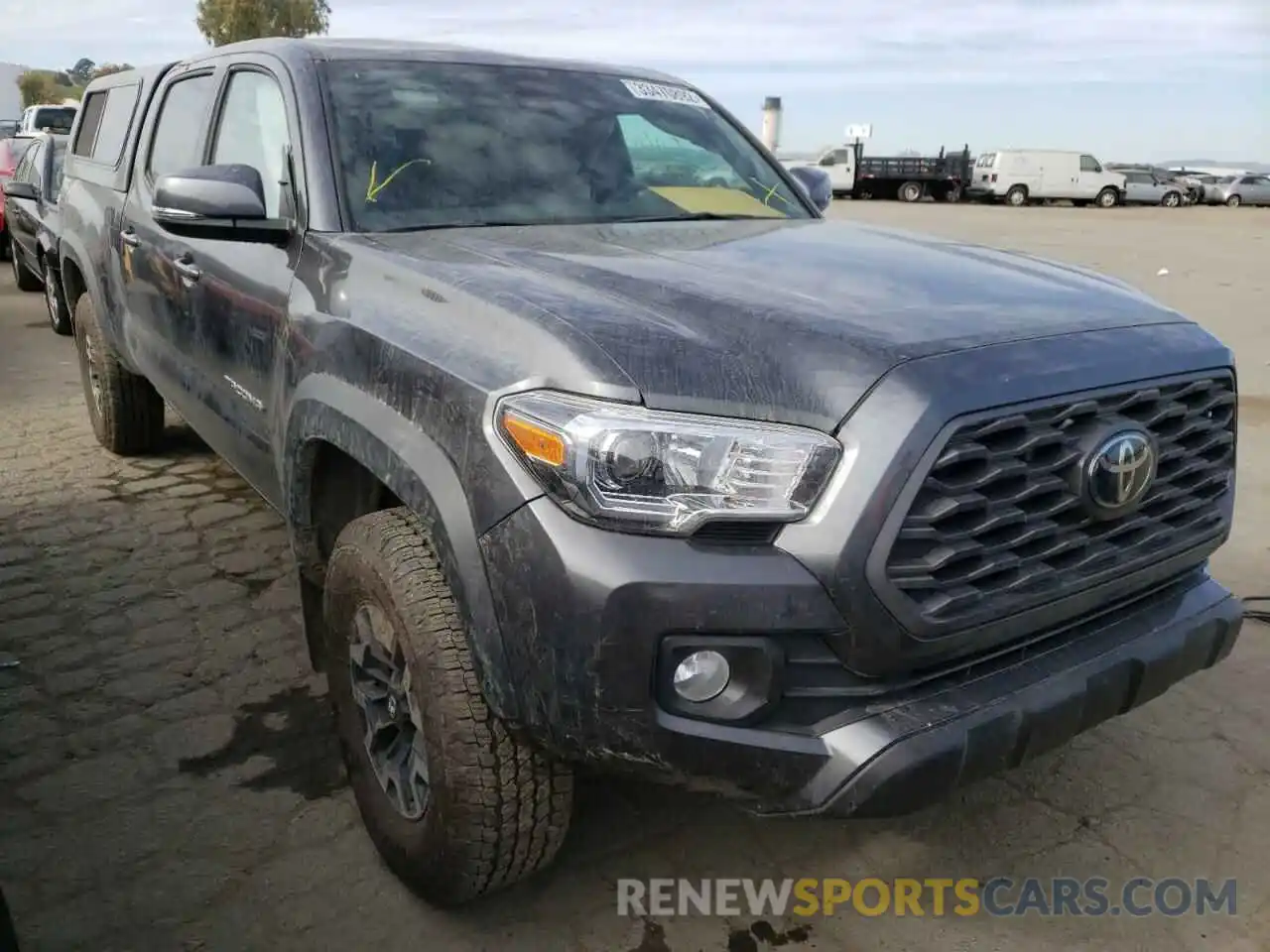 1 Photograph of a damaged car 3TMDZ5BNXMM120713 TOYOTA TACOMA 2021