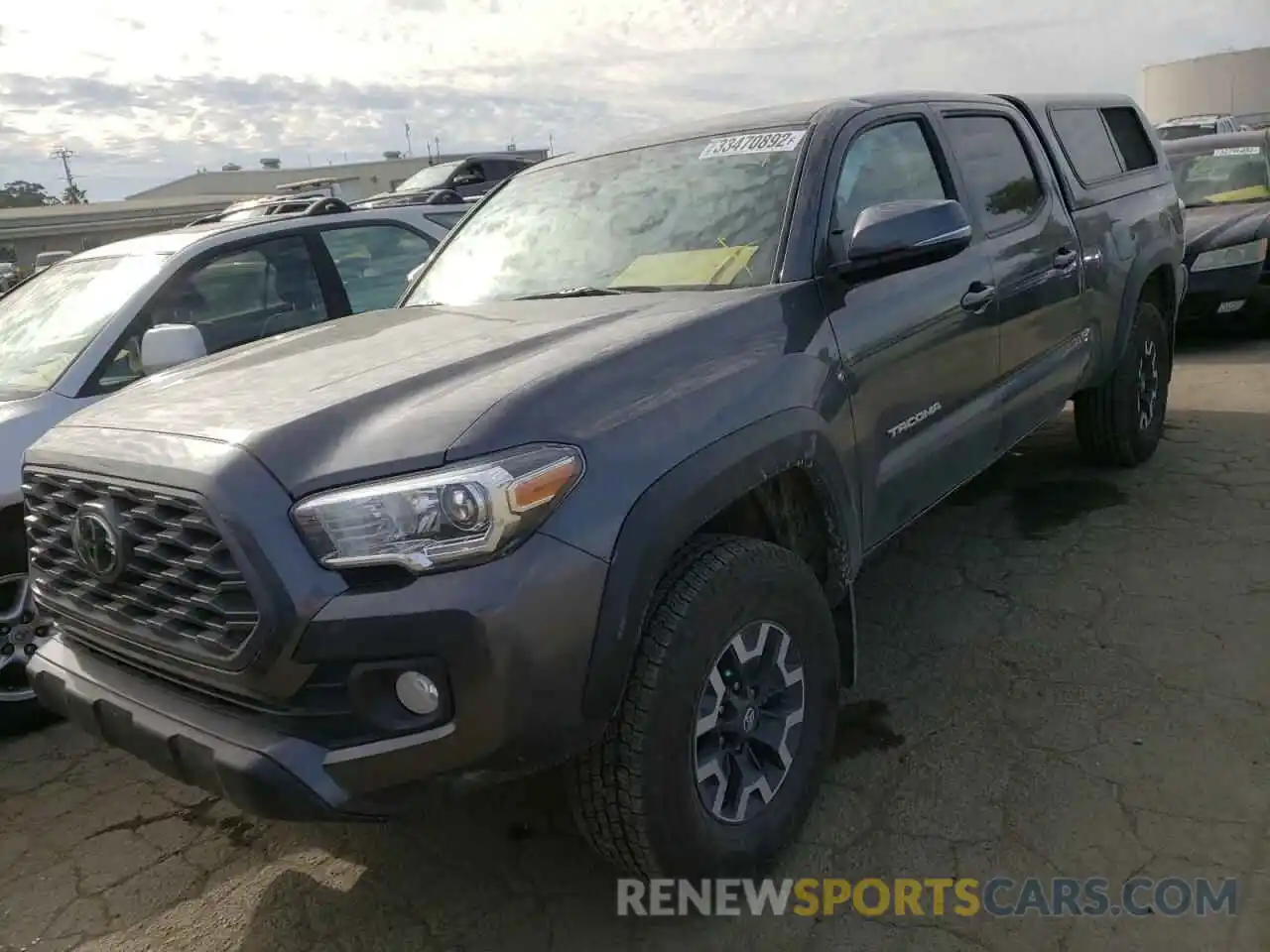 2 Photograph of a damaged car 3TMDZ5BNXMM120713 TOYOTA TACOMA 2021