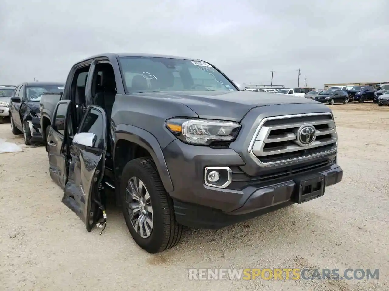 1 Photograph of a damaged car 3TMEZ5CN1MM155854 TOYOTA TACOMA 2021