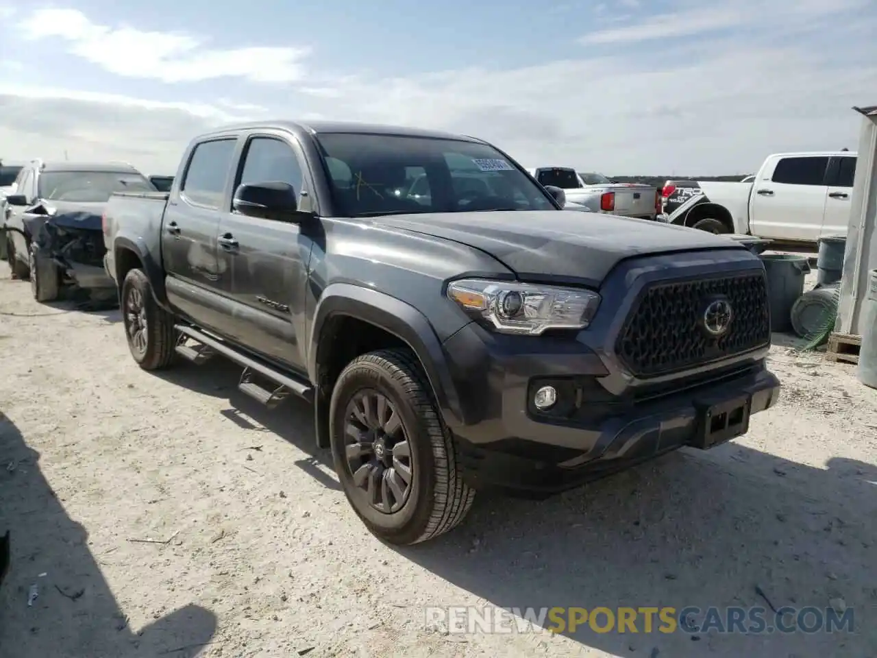 1 Photograph of a damaged car 3TMEZ5CN7MM155745 TOYOTA TACOMA 2021