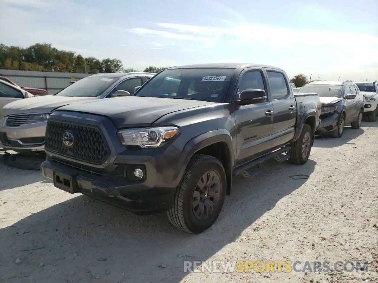 2 Photograph of a damaged car 3TMEZ5CN7MM155745 TOYOTA TACOMA 2021