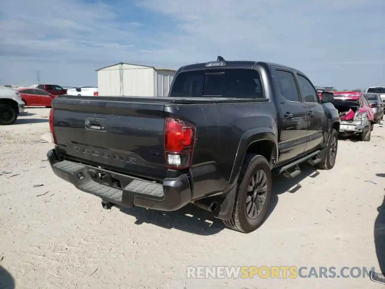 4 Photograph of a damaged car 3TMEZ5CN7MM155745 TOYOTA TACOMA 2021