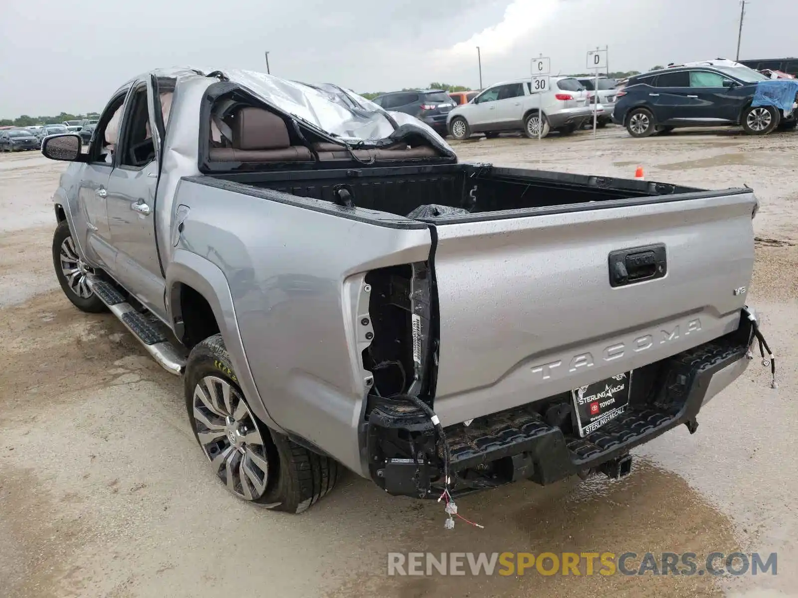 3 Photograph of a damaged car 3TMEZ5CN9MM155827 TOYOTA TACOMA 2021