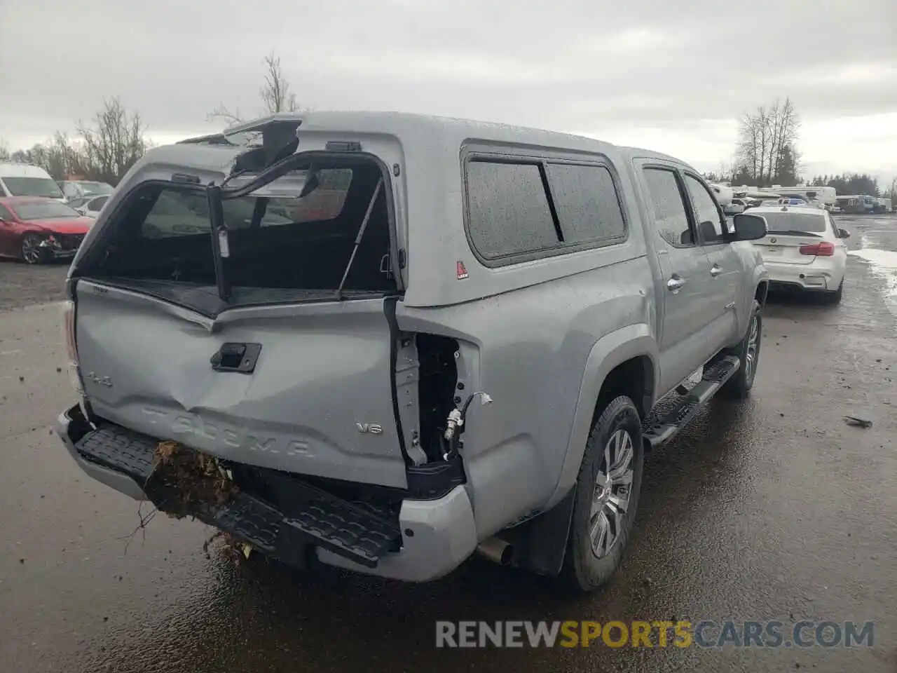 4 Photograph of a damaged car 3TMGZ5AN0MM378446 TOYOTA TACOMA 2021