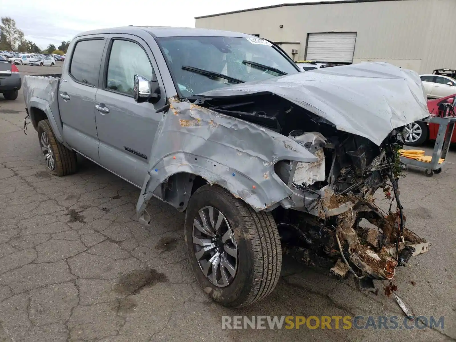 1 Photograph of a damaged car 3TMGZ5AN0MM412207 TOYOTA TACOMA 2021