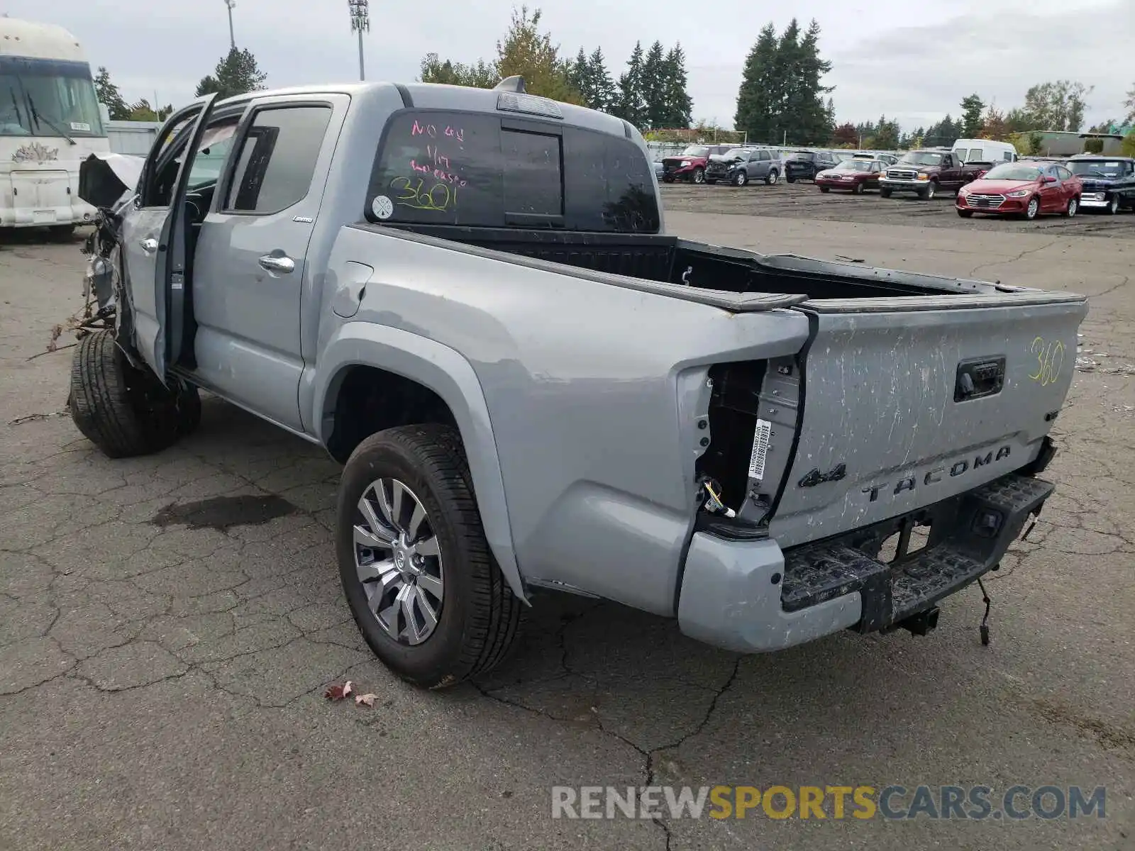 3 Photograph of a damaged car 3TMGZ5AN0MM412207 TOYOTA TACOMA 2021