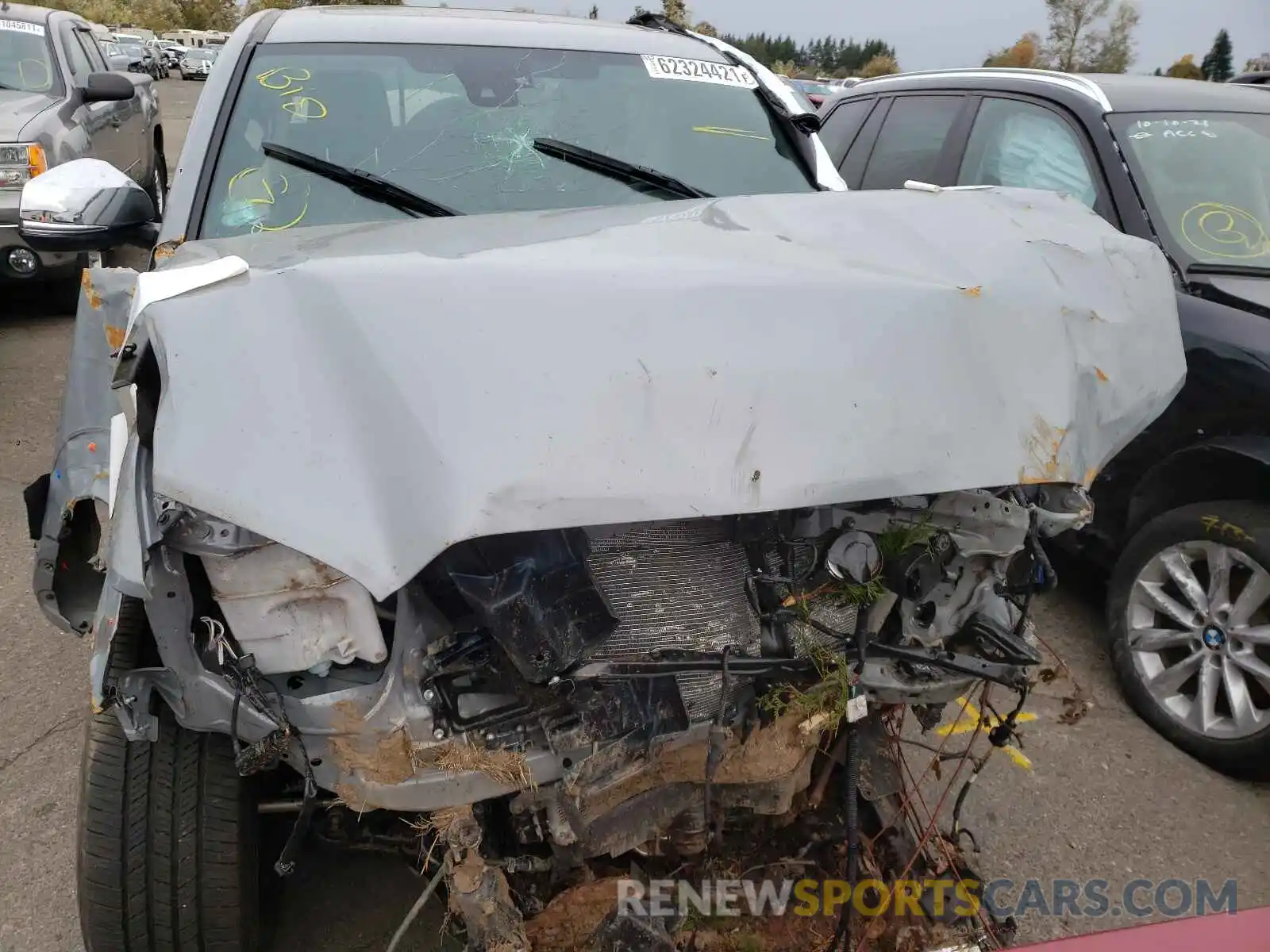 7 Photograph of a damaged car 3TMGZ5AN0MM412207 TOYOTA TACOMA 2021