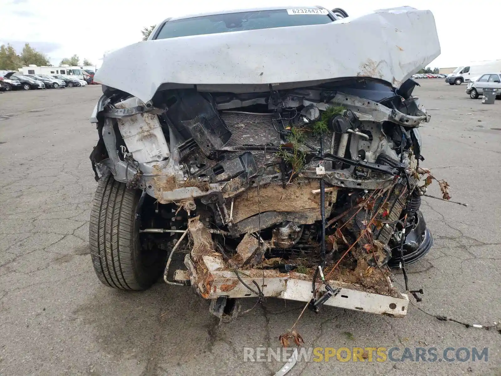 9 Photograph of a damaged car 3TMGZ5AN0MM412207 TOYOTA TACOMA 2021