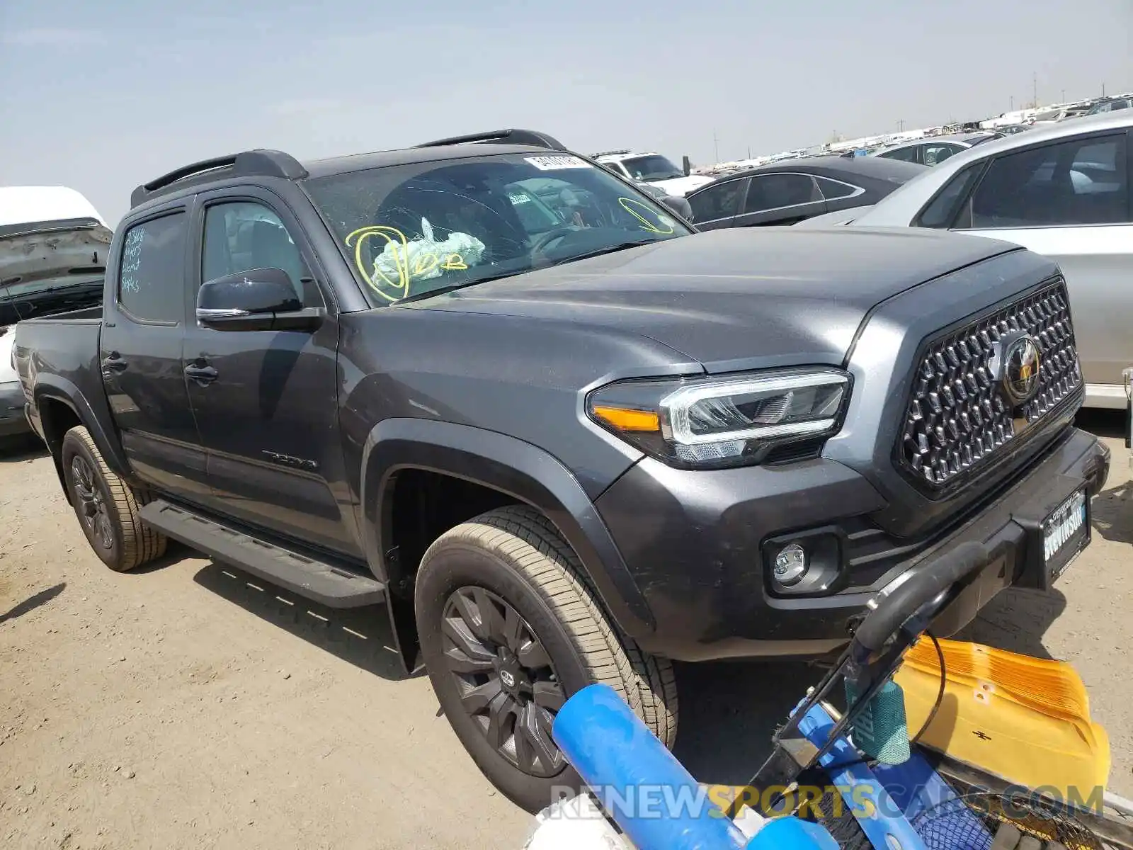 1 Photograph of a damaged car 3TMGZ5AN0MM428990 TOYOTA TACOMA 2021