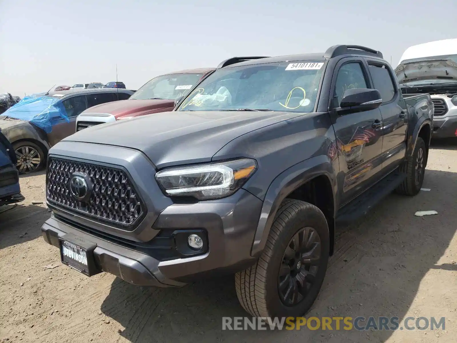 2 Photograph of a damaged car 3TMGZ5AN0MM428990 TOYOTA TACOMA 2021