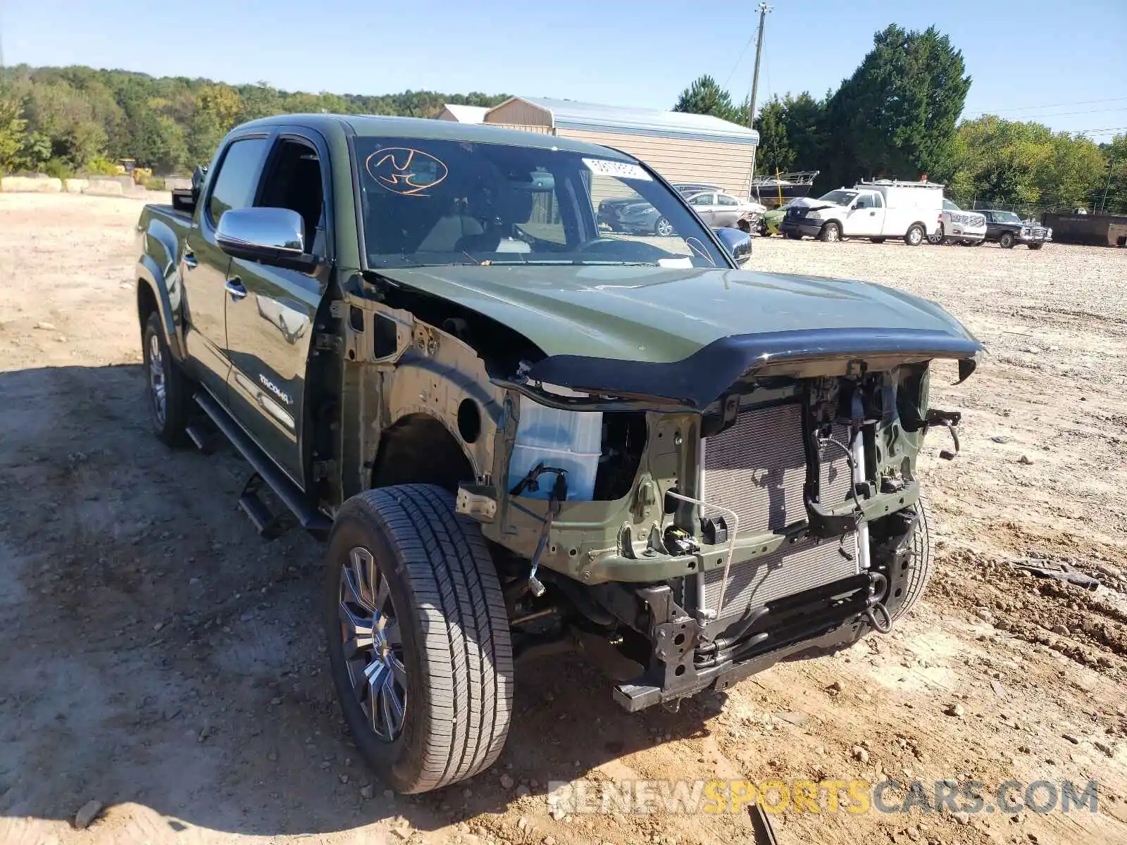 1 Photograph of a damaged car 3TMGZ5AN2MM380831 TOYOTA TACOMA 2021