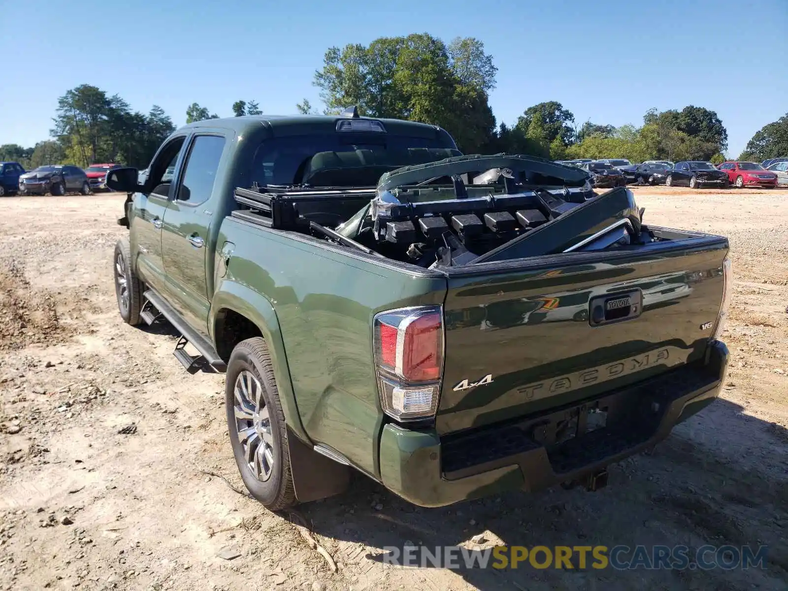 3 Photograph of a damaged car 3TMGZ5AN2MM380831 TOYOTA TACOMA 2021