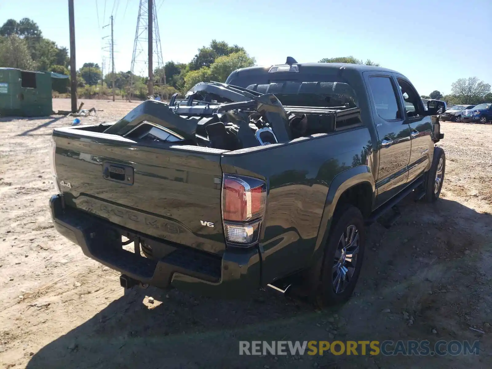 4 Photograph of a damaged car 3TMGZ5AN2MM380831 TOYOTA TACOMA 2021