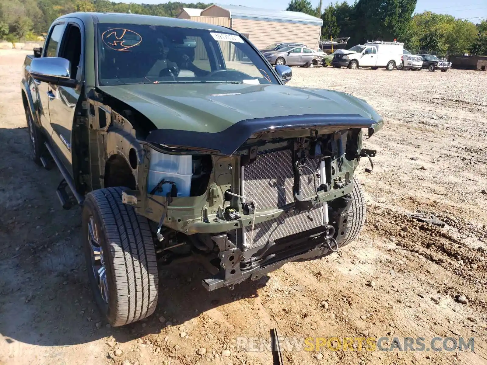 9 Photograph of a damaged car 3TMGZ5AN2MM380831 TOYOTA TACOMA 2021