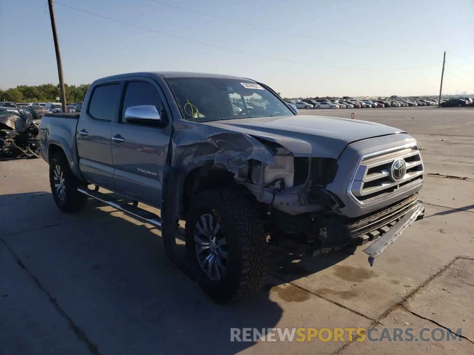 1 Photograph of a damaged car 3TMGZ5AN2MM395555 TOYOTA TACOMA 2021