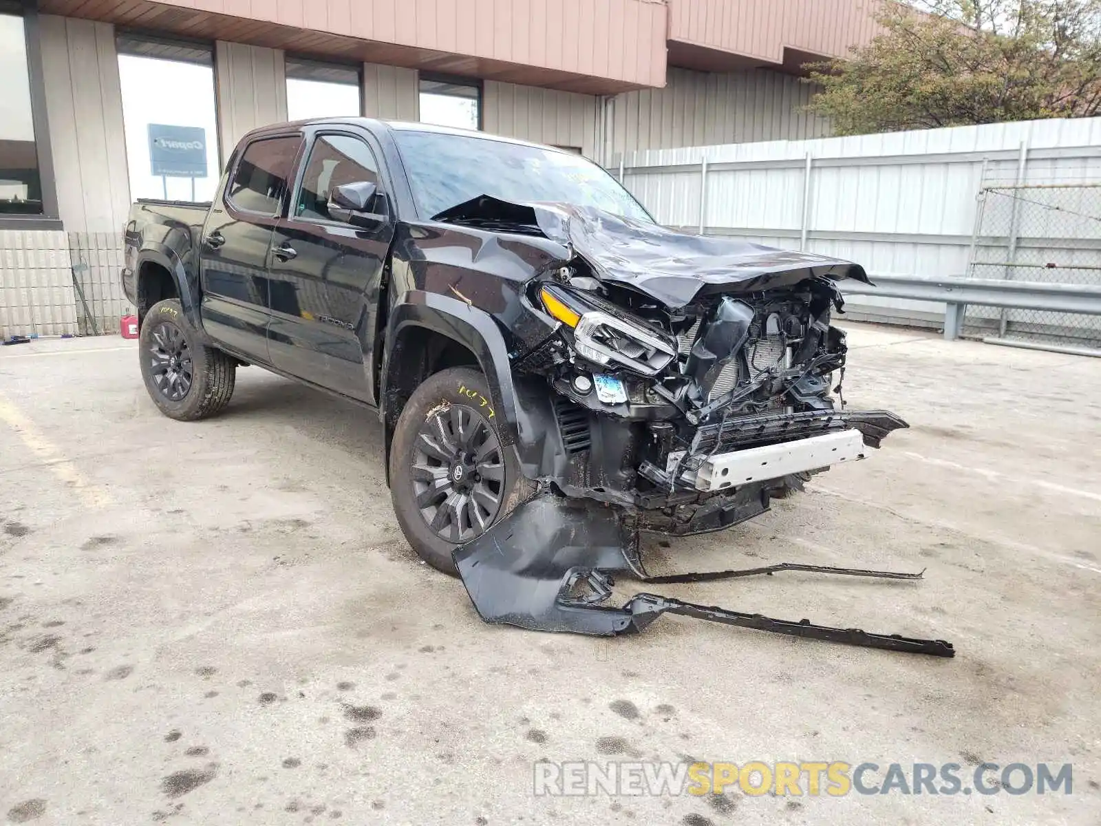 1 Photograph of a damaged car 3TMGZ5AN3MM391207 TOYOTA TACOMA 2021