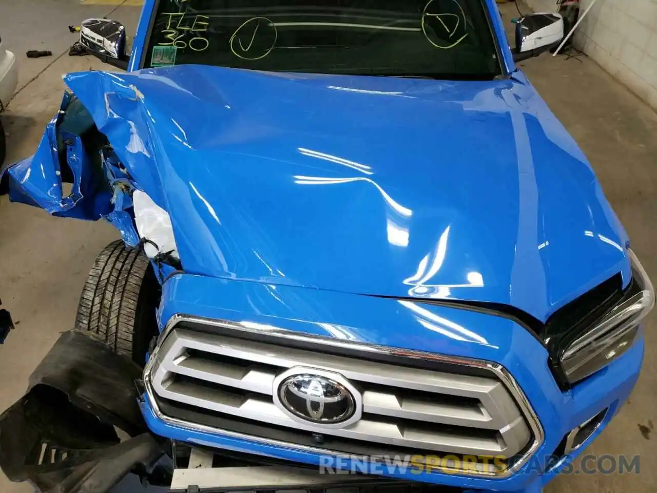 7 Photograph of a damaged car 3TMGZ5AN4MM384864 TOYOTA TACOMA 2021