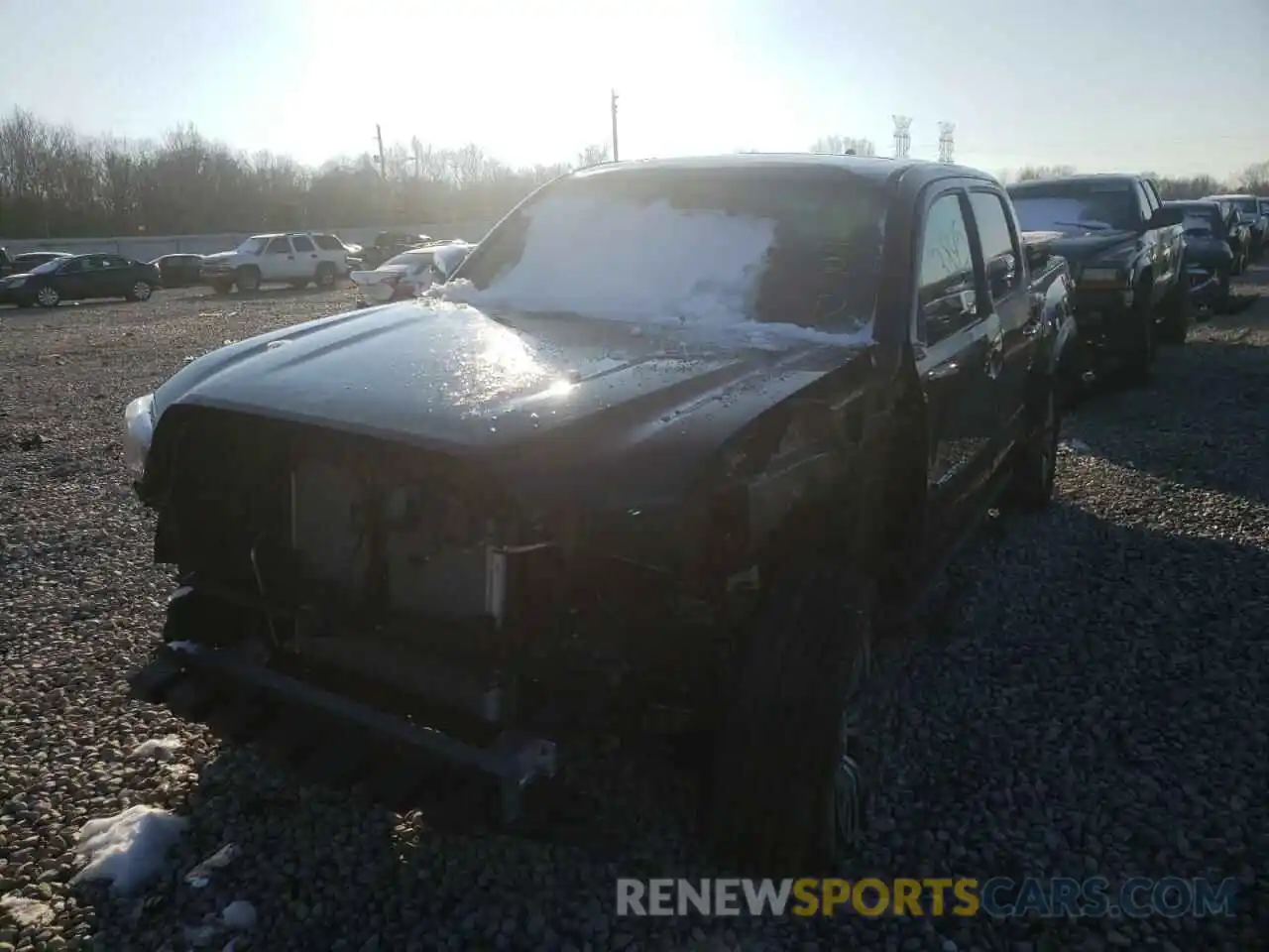 2 Photograph of a damaged car 3TMGZ5AN4MM386047 TOYOTA TACOMA 2021