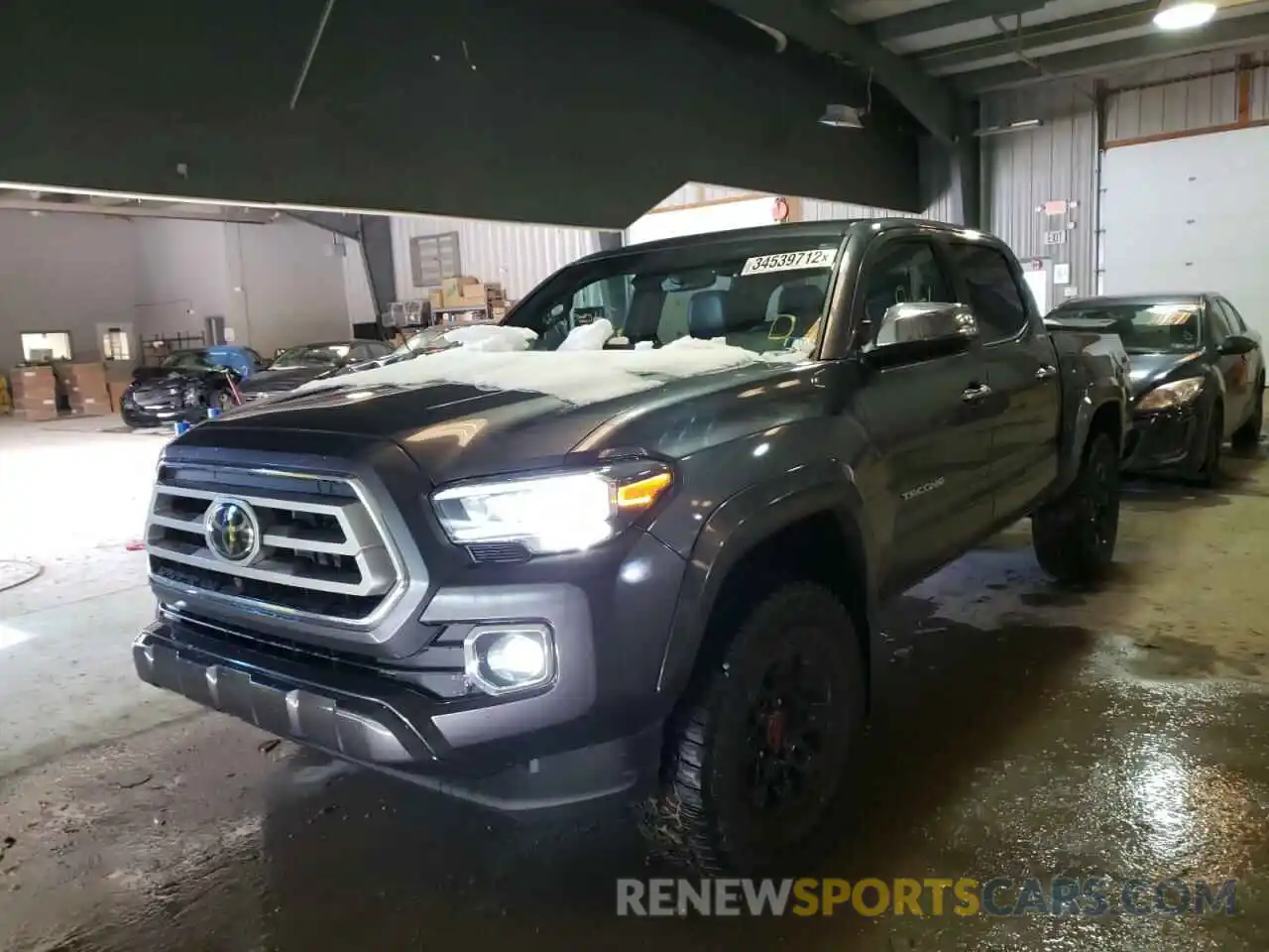 2 Photograph of a damaged car 3TMGZ5AN4MM423128 TOYOTA TACOMA 2021