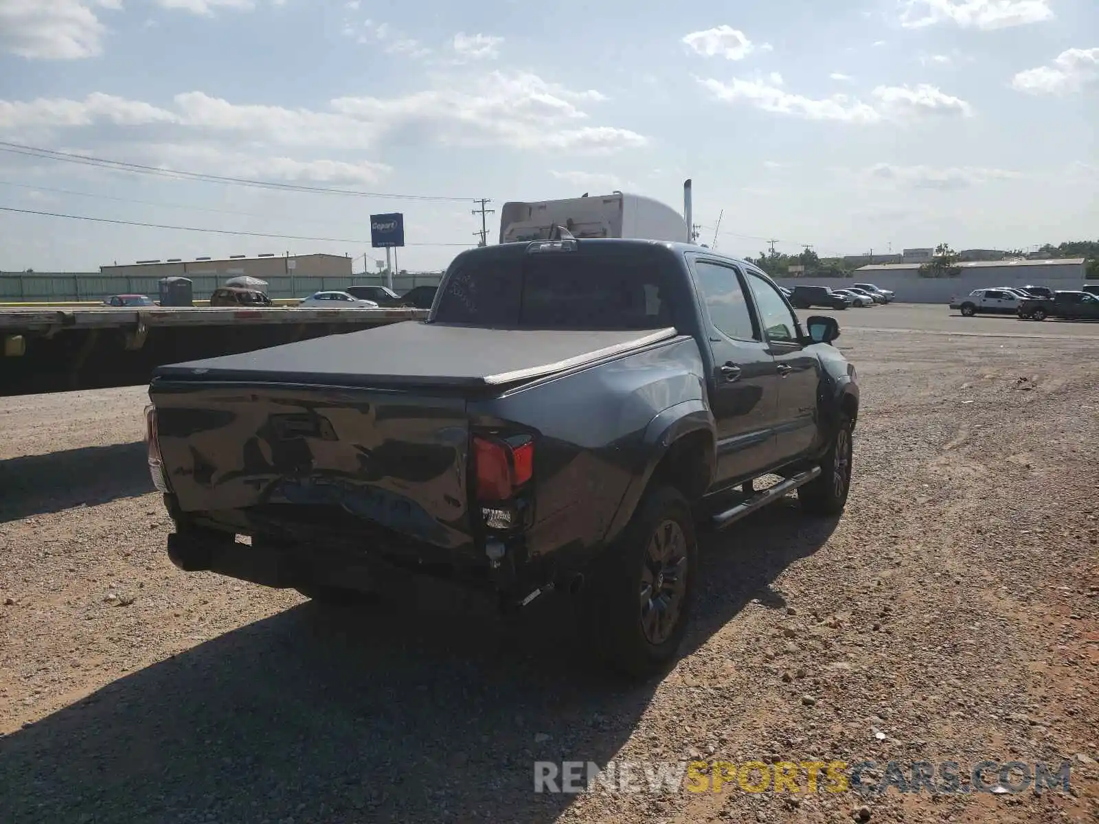 4 Photograph of a damaged car 3TMGZ5AN5MM373971 TOYOTA TACOMA 2021