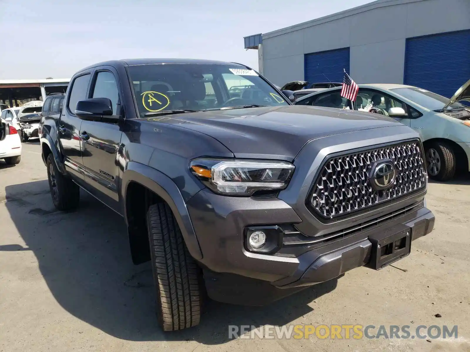 1 Photograph of a damaged car 3TMGZ5AN5MM428385 TOYOTA TACOMA 2021