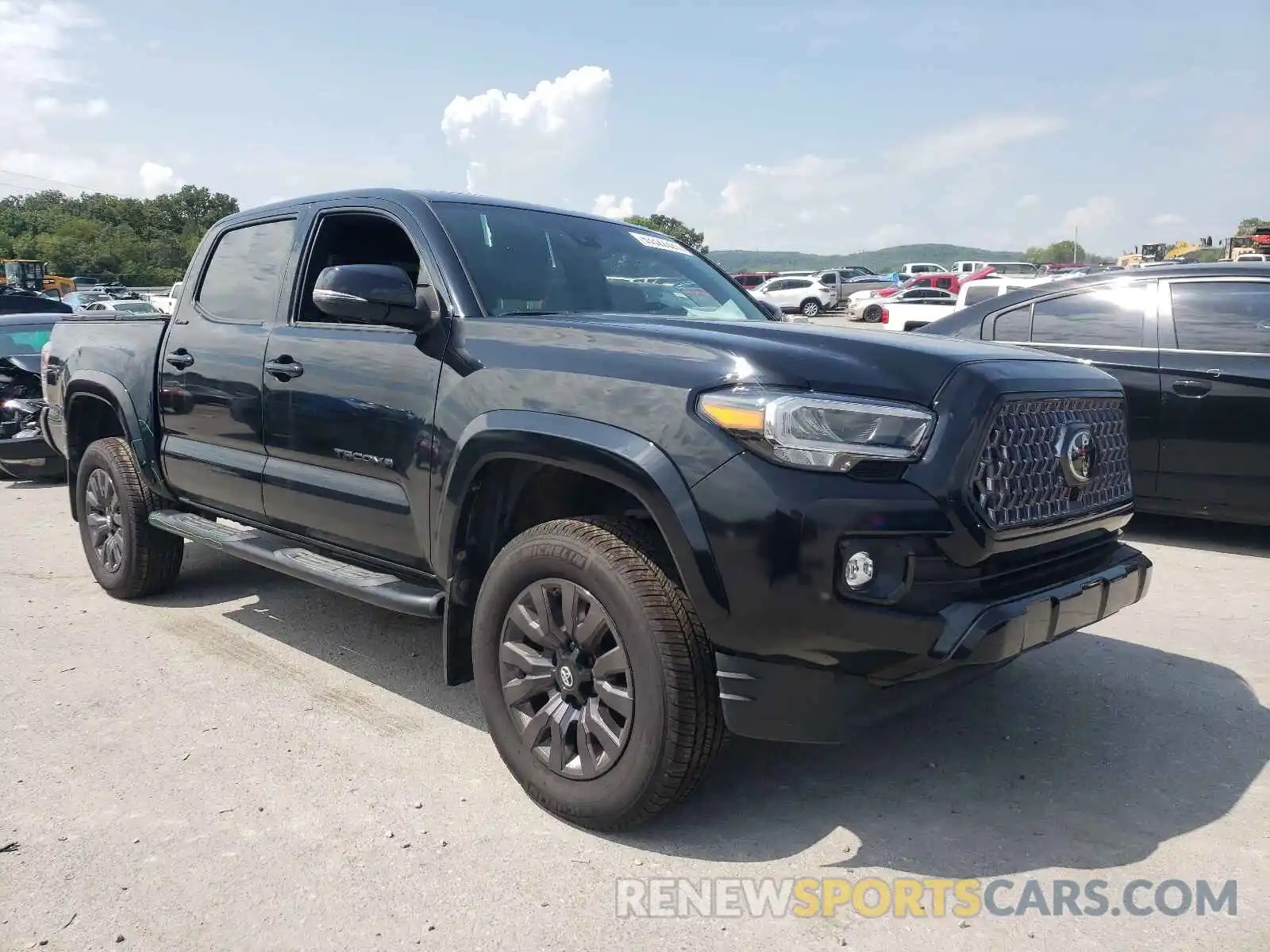 1 Photograph of a damaged car 3TMGZ5AN7MM371817 TOYOTA TACOMA 2021