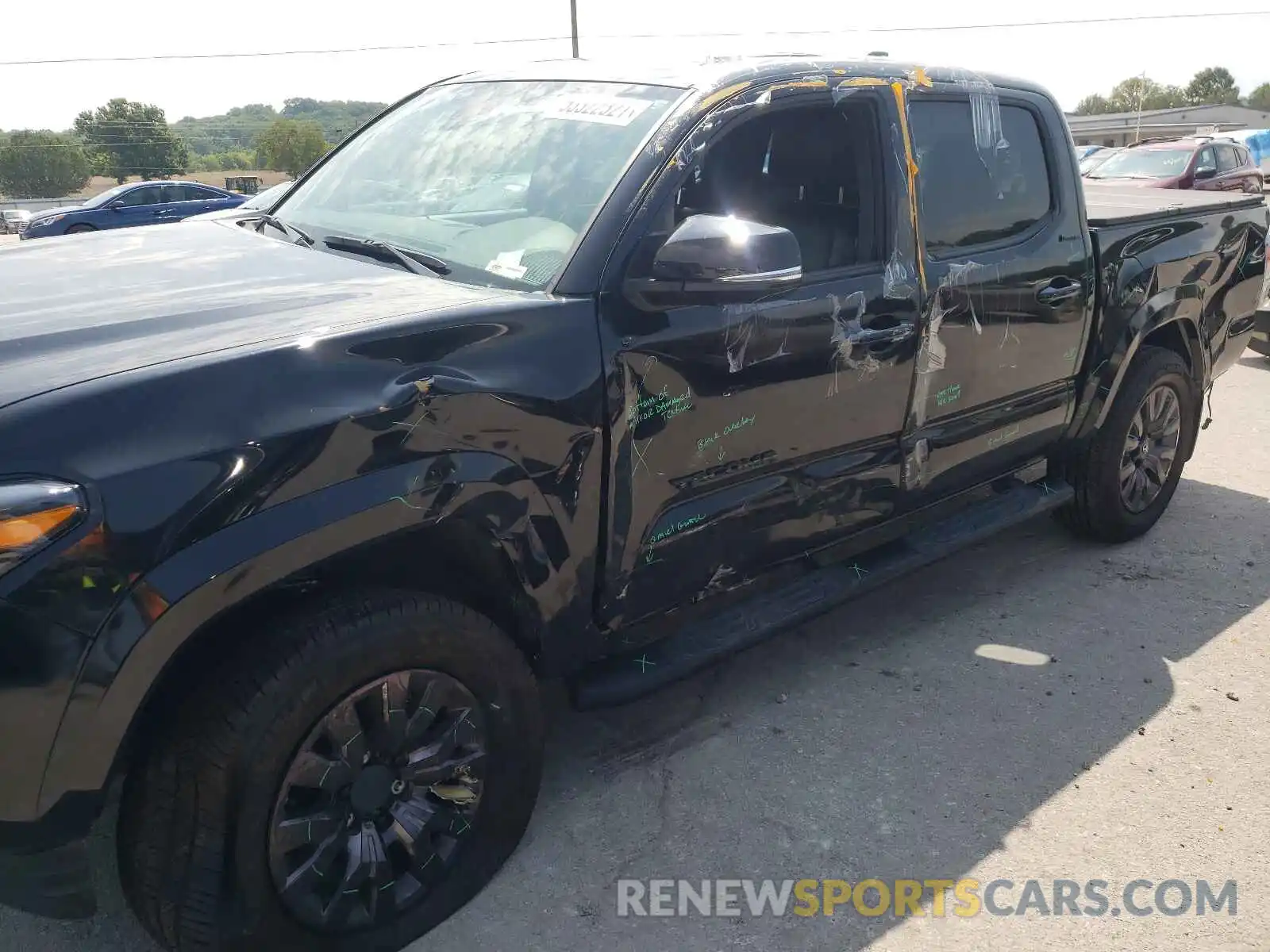 9 Photograph of a damaged car 3TMGZ5AN7MM371817 TOYOTA TACOMA 2021