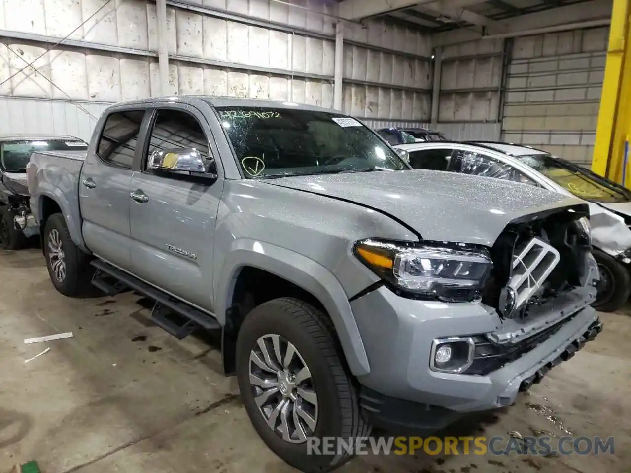 1 Photograph of a damaged car 3TMGZ5AN7MM426301 TOYOTA TACOMA 2021