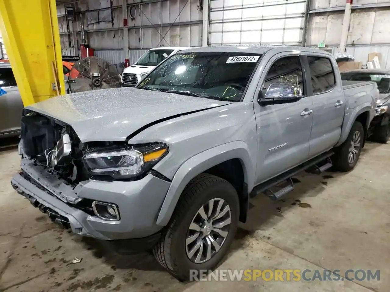 2 Photograph of a damaged car 3TMGZ5AN7MM426301 TOYOTA TACOMA 2021