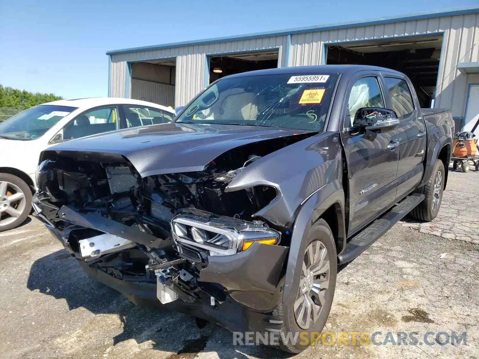 2 Photograph of a damaged car 3TMGZ5AN7MM435208 TOYOTA TACOMA 2021