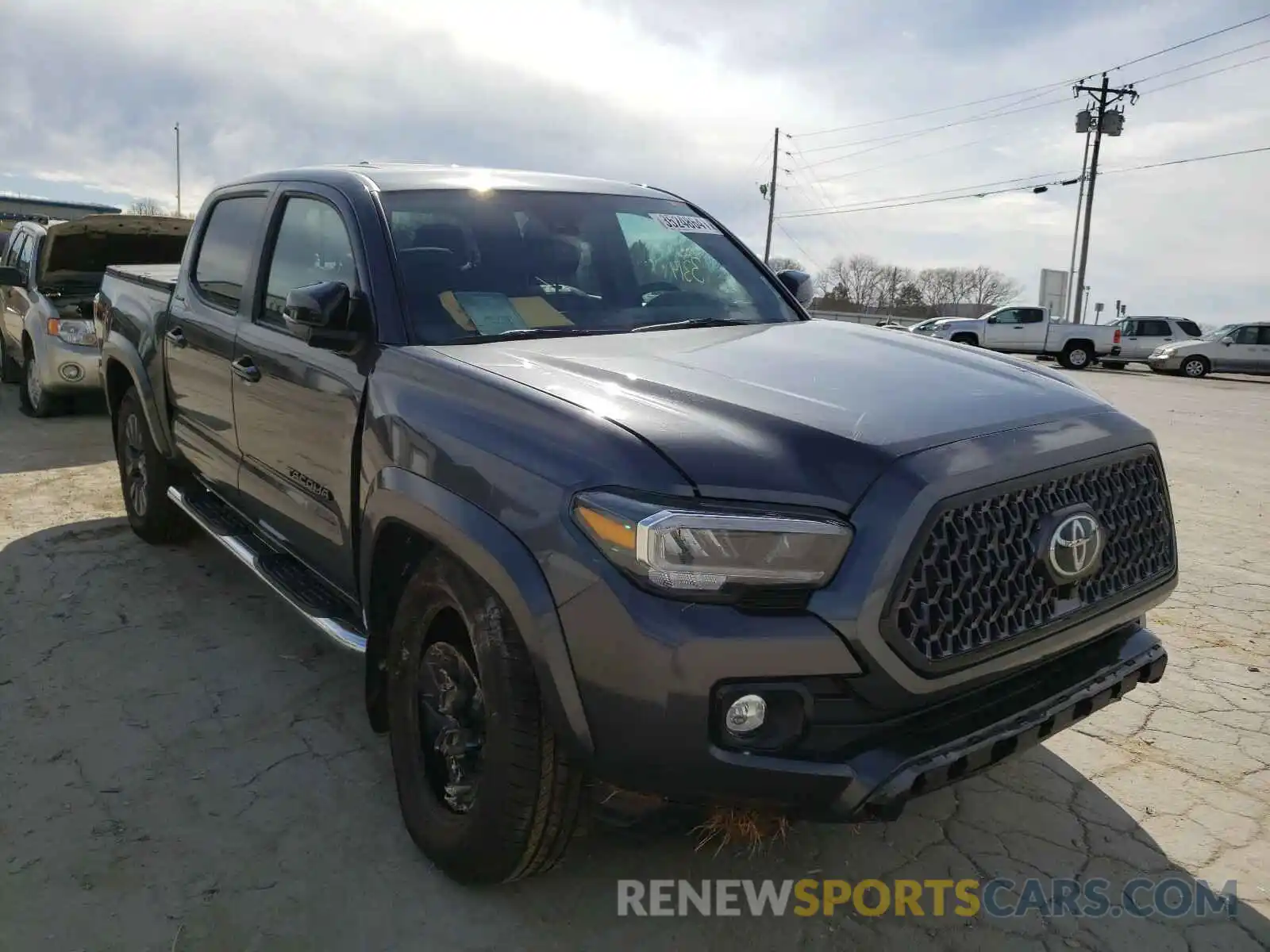 1 Photograph of a damaged car 3TMGZ5AN8MM371681 TOYOTA TACOMA 2021