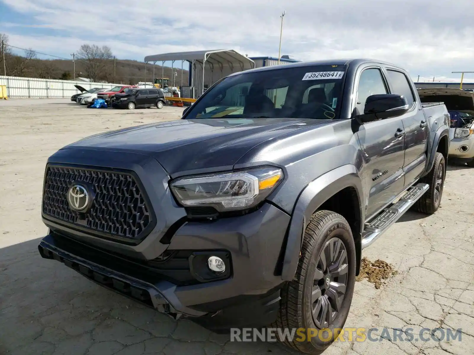 2 Photograph of a damaged car 3TMGZ5AN8MM371681 TOYOTA TACOMA 2021