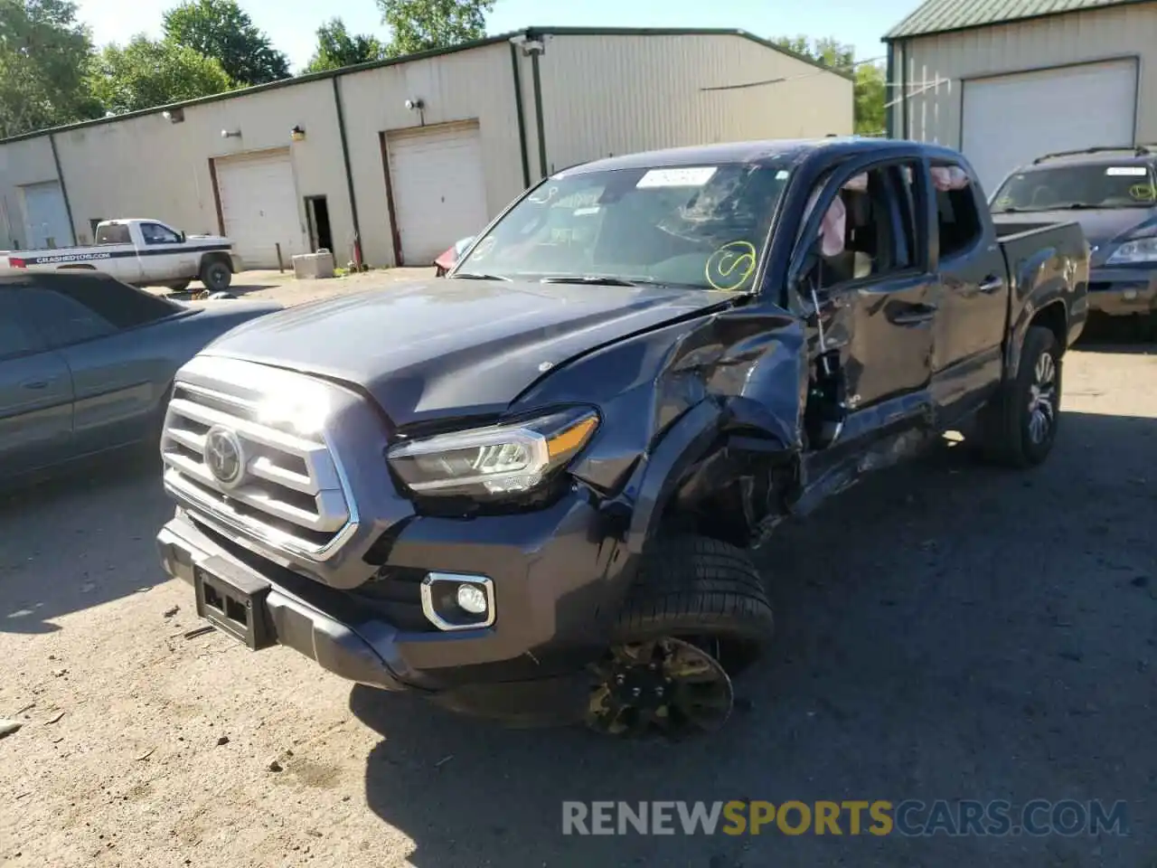 2 Photograph of a damaged car 3TMGZ5AN8MM377612 TOYOTA TACOMA 2021