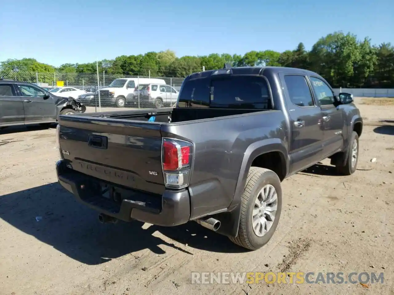 4 Photograph of a damaged car 3TMGZ5AN8MM377612 TOYOTA TACOMA 2021