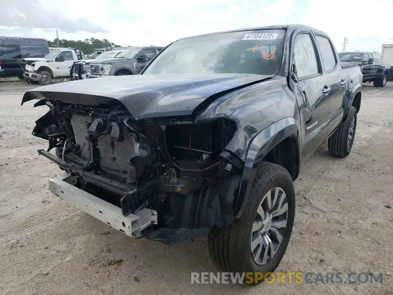 2 Photograph of a damaged car 3TMGZ5AN8MM430003 TOYOTA TACOMA 2021