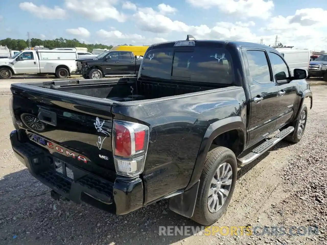 4 Фотография поврежденного автомобиля 3TMGZ5AN9MM384553 TOYOTA TACOMA 2021