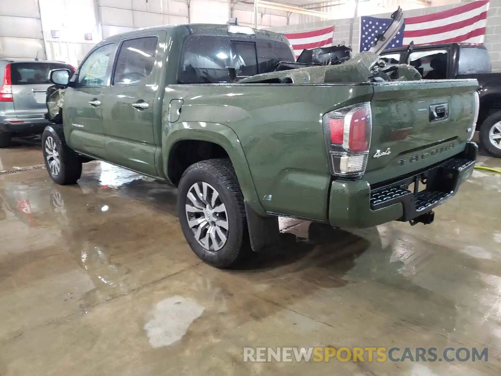 3 Photograph of a damaged car 3TMGZ5AN9MM386304 TOYOTA TACOMA 2021