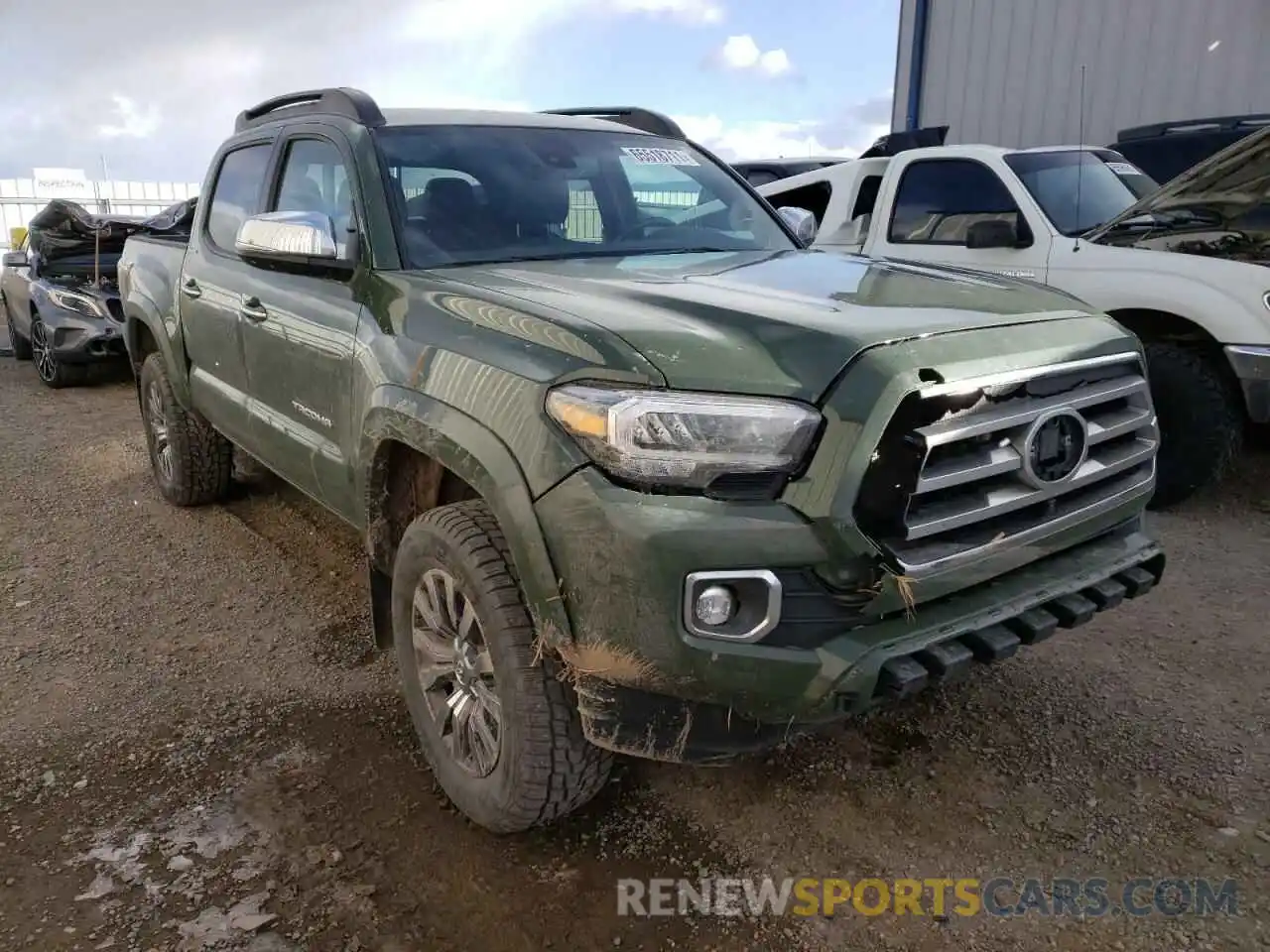 1 Photograph of a damaged car 3TMGZ5ANXMM375750 TOYOTA TACOMA 2021