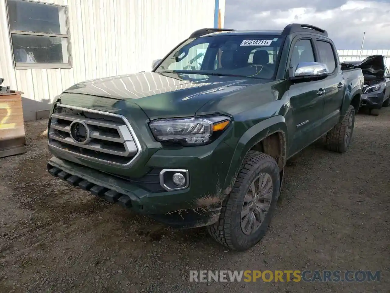 2 Photograph of a damaged car 3TMGZ5ANXMM375750 TOYOTA TACOMA 2021