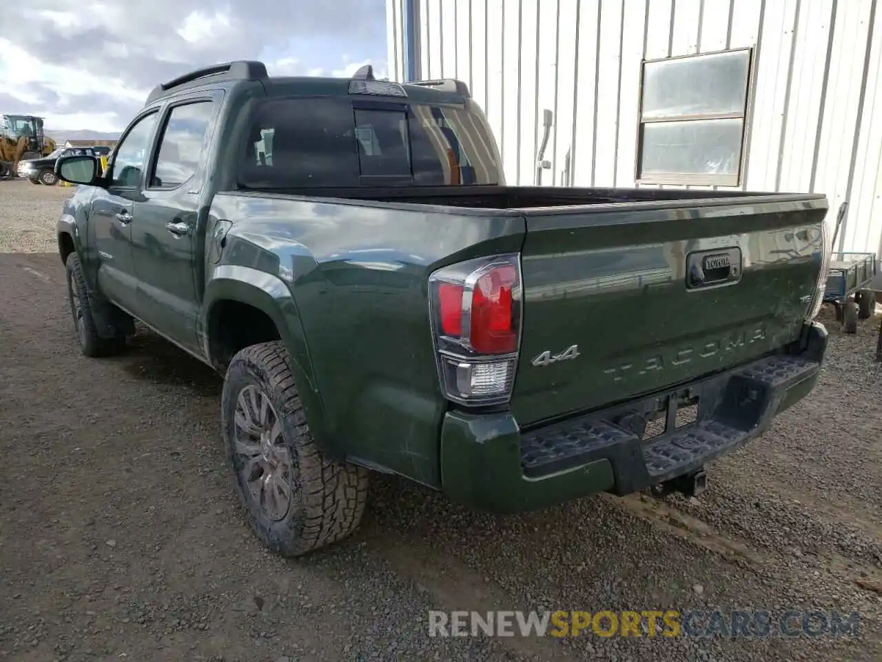 3 Photograph of a damaged car 3TMGZ5ANXMM375750 TOYOTA TACOMA 2021