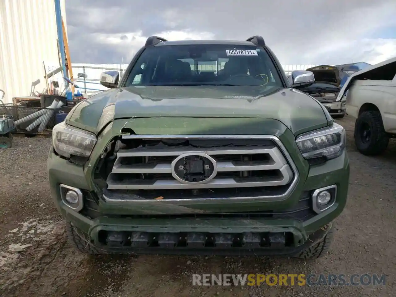 9 Photograph of a damaged car 3TMGZ5ANXMM375750 TOYOTA TACOMA 2021