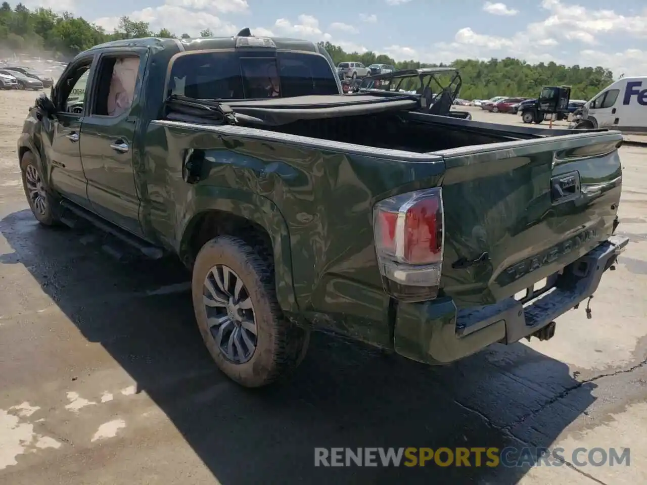 3 Photograph of a damaged car 3TMHZ5BN4MM120532 TOYOTA TACOMA 2021