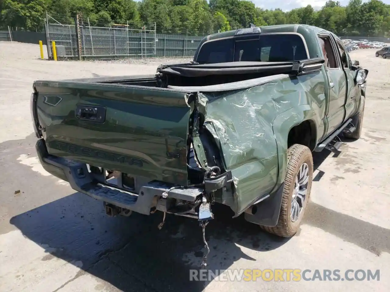 4 Photograph of a damaged car 3TMHZ5BN4MM120532 TOYOTA TACOMA 2021