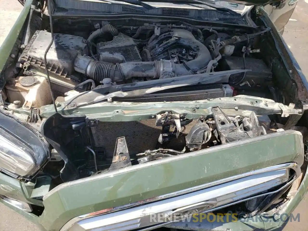 7 Photograph of a damaged car 3TMHZ5BN4MM120532 TOYOTA TACOMA 2021