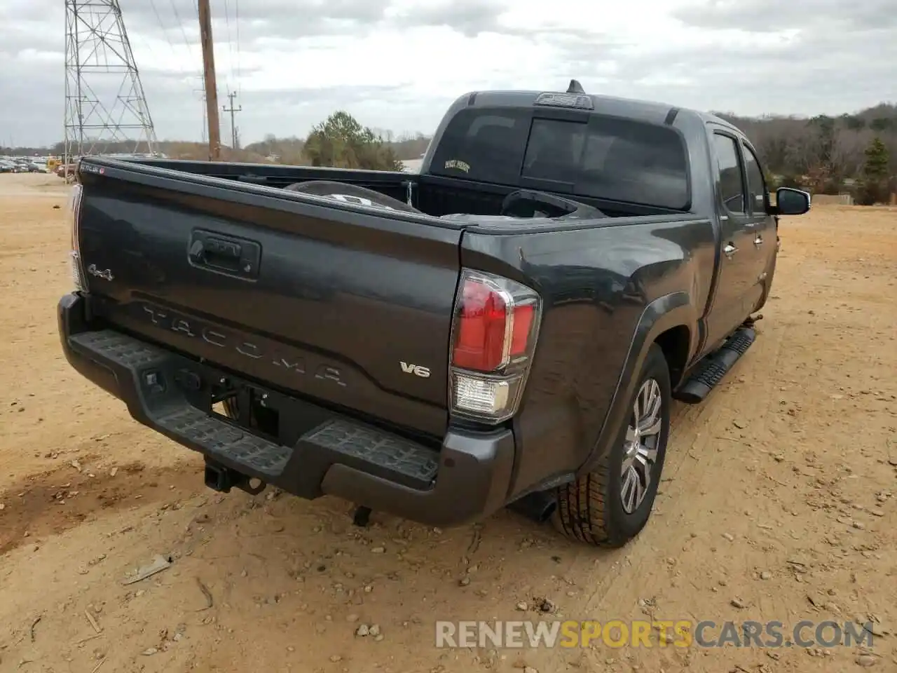 4 Photograph of a damaged car 3TMHZ5BNXMM106280 TOYOTA TACOMA 2021