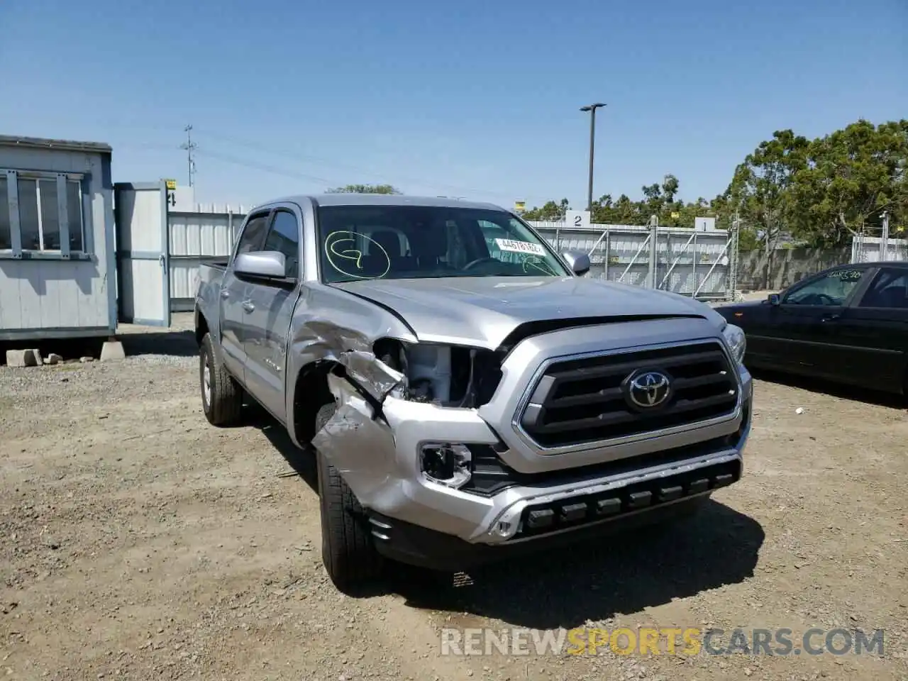 1 Photograph of a damaged car 3TYAX5GN0MT012901 TOYOTA TACOMA 2021