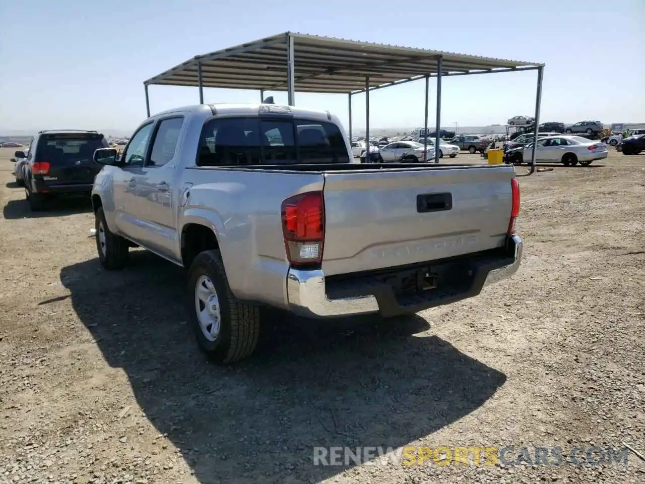 3 Photograph of a damaged car 3TYAX5GN0MT012901 TOYOTA TACOMA 2021