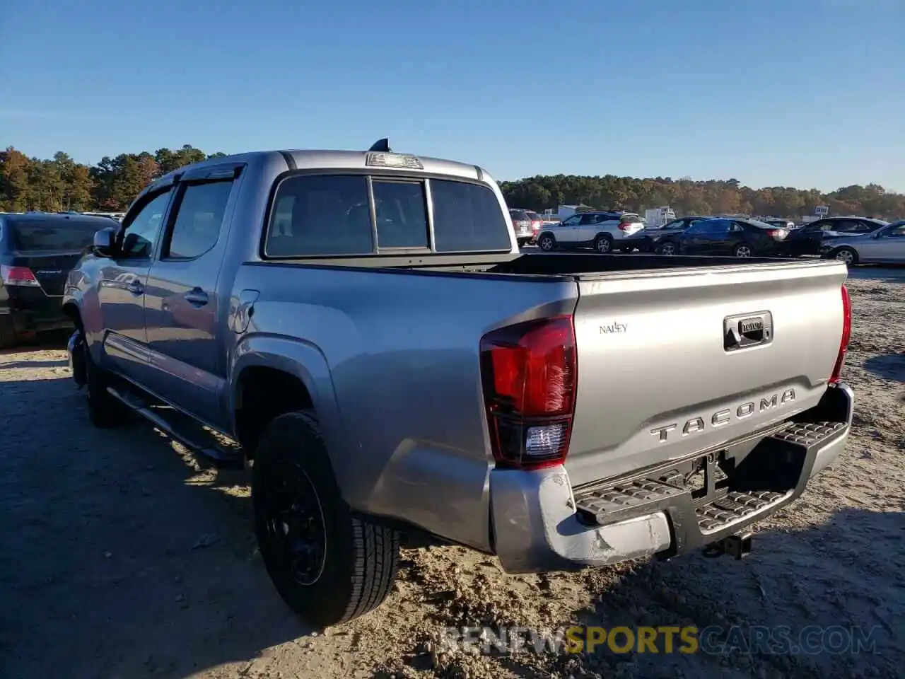 3 Photograph of a damaged car 3TYAX5GN0MT016835 TOYOTA TACOMA 2021