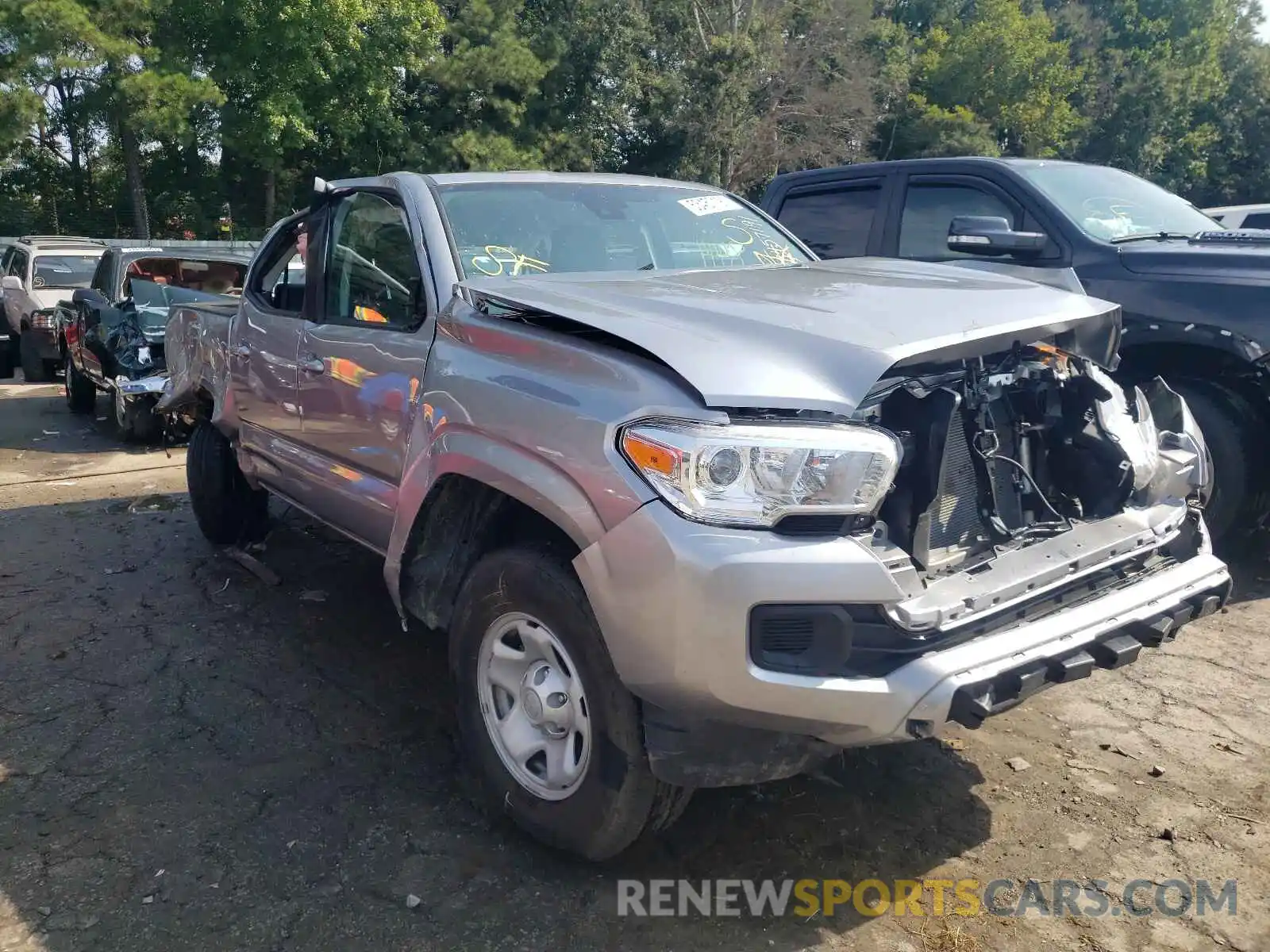 1 Photograph of a damaged car 3TYAX5GN0MT018987 TOYOTA TACOMA 2021